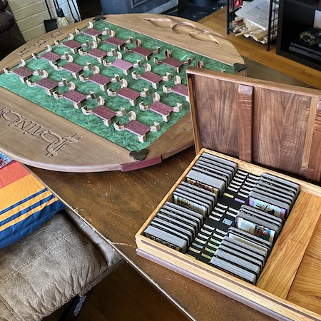 Black Walnut Game Board
