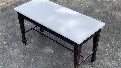 Mahogany Piano Bench